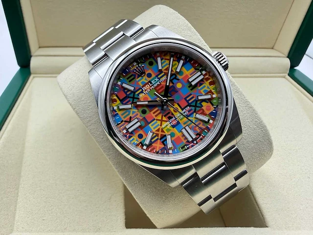 Rolex oyster perpetual 134300 | multi color dial | unworn | 2026 - afbeelding 5 van  12