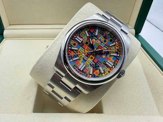 Rolex oyster perpetual 134300 | multi color dial | unworn | 2026 - afbeelding 6 van  12
