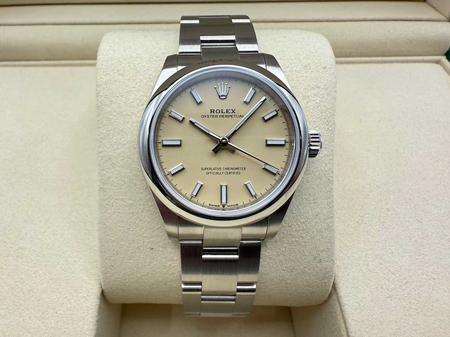 Rolex oyster perpetual 31 277200 | beige | 2025 - afbeelding 5 van  12