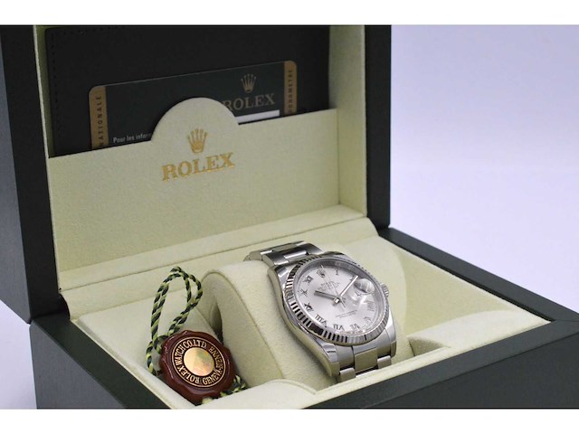 Rolex oyster perpetual datejust horloge - afbeelding 6 van  15