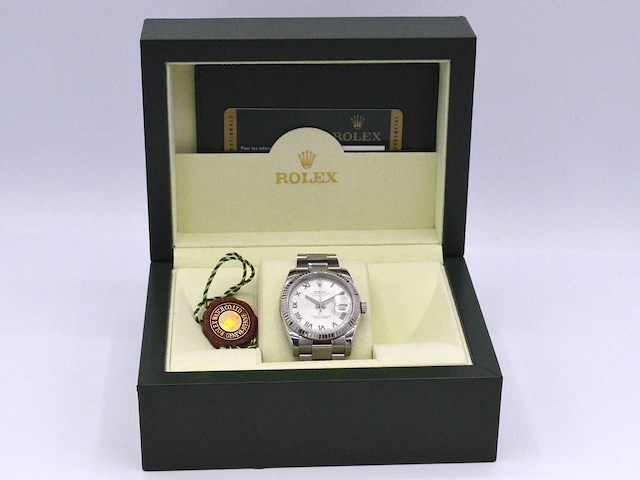 Rolex oyster perpetual datejust horloge - afbeelding 7 van  15