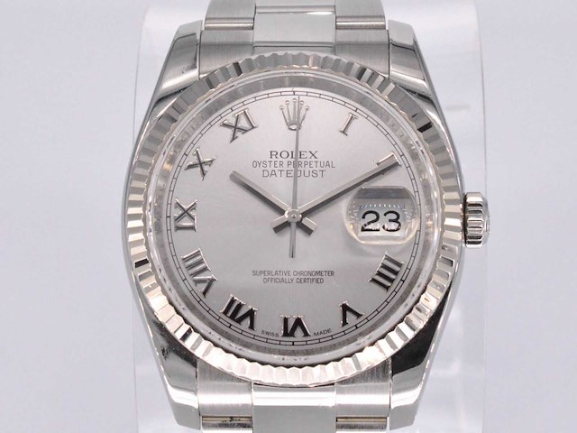Rolex oyster perpetual datejust horloge - afbeelding 1 van  15