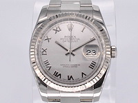 Rolex oyster perpetual datejust horloge - afbeelding 1 van  15