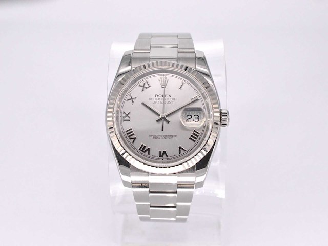Rolex oyster perpetual datejust horloge - afbeelding 8 van  15