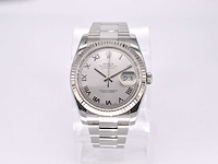 Rolex oyster perpetual datejust horloge - afbeelding 8 van  15