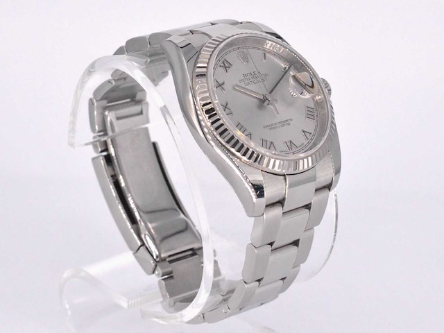 Rolex oyster perpetual datejust horloge - afbeelding 11 van  15