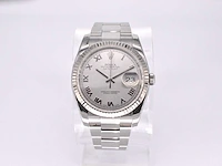 Rolex oyster perpetual datejust horloge - afbeelding 8 van  15