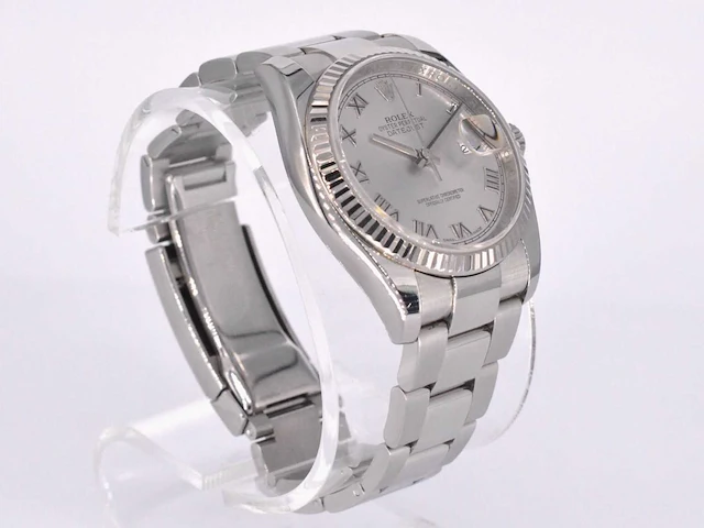 Rolex oyster perpetual datejust horloge - afbeelding 10 van  15