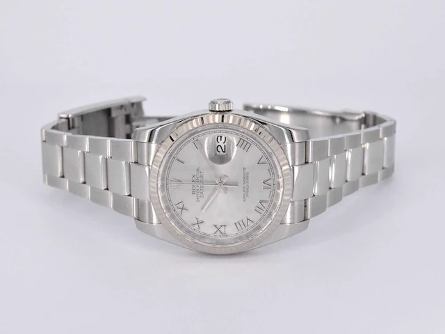 Rolex oyster perpetual datejust horloge - afbeelding 15 van  15