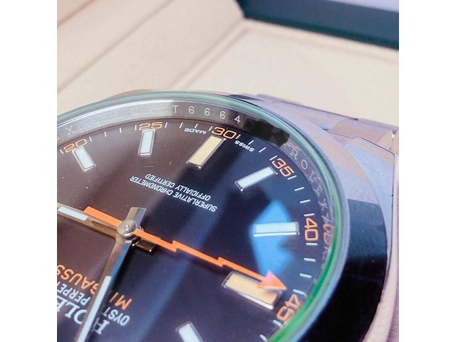 Rolex oyster perpetual milgauss - automatisch herenhorloge - afbeelding 5 van  23