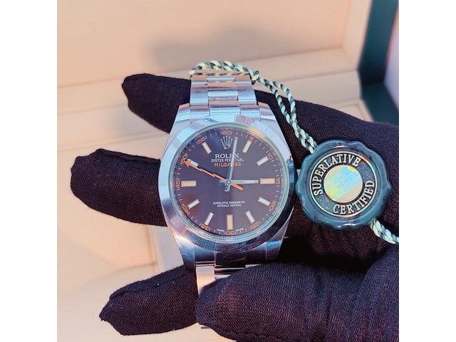 Rolex oyster perpetual milgauss - automatisch herenhorloge - afbeelding 6 van  23