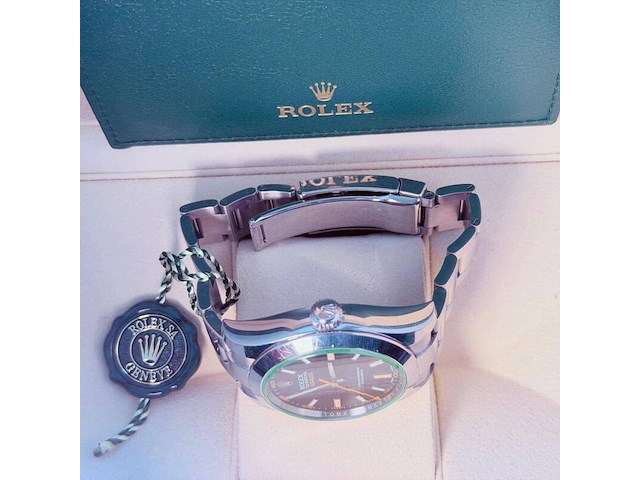 Rolex oyster perpetual milgauss - automatisch herenhorloge - afbeelding 9 van  23
