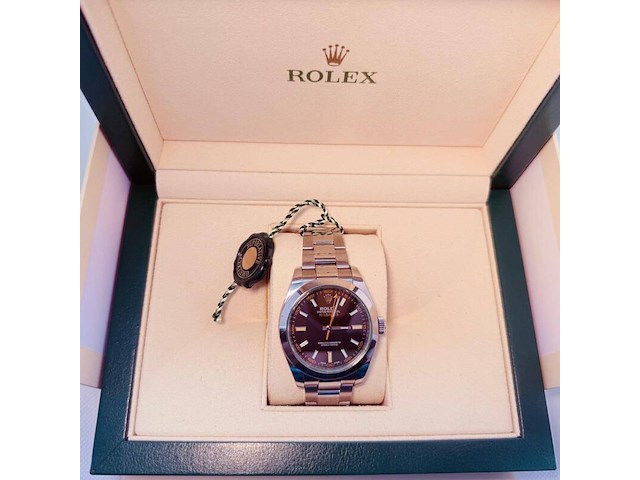 Rolex oyster perpetual milgauss - automatisch herenhorloge - afbeelding 18 van  23