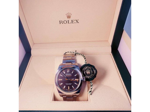Rolex oyster perpetual milgauss - automatisch herenhorloge - afbeelding 20 van  23