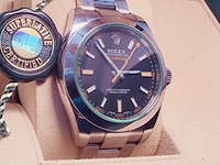 Rolex oyster perpetual milgauss - automatisch herenhorloge - afbeelding 21 van  23