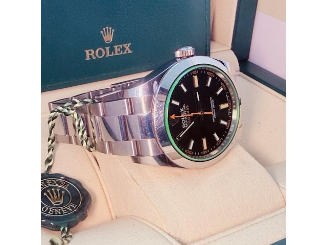 Rolex oyster perpetual milgauss - automatisch herenhorloge - afbeelding 22 van  23