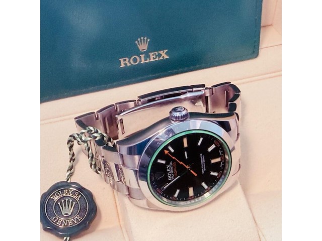 Rolex oyster perpetual milgauss - automatisch herenhorloge - afbeelding 23 van  23
