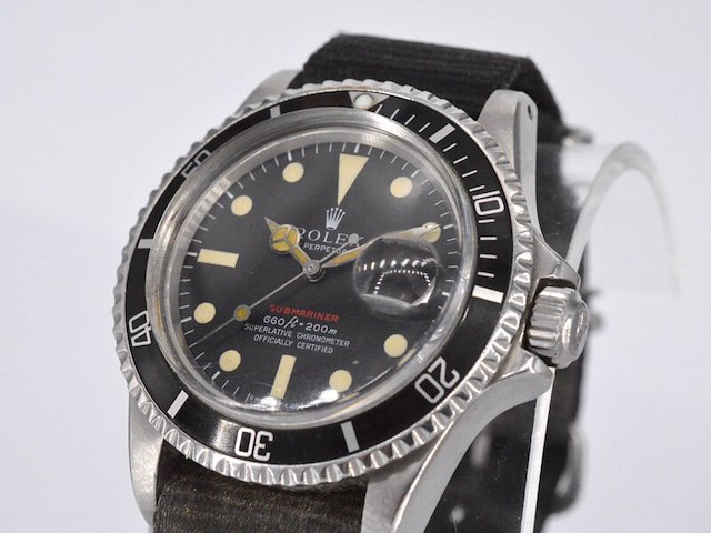 Rolex oyster perpetual submariner 'single red' - 1972 - afbeelding 7 van  12