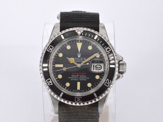 Rolex oyster perpetual submariner 'single red' - 1972 - afbeelding 5 van  12