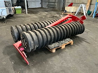 Rol/ex rubberen aandrukrol / packerrol, ca. 4,4 m – ø500 mm – 36 rubberringen (2 × 18) - afbeelding 1 van  10