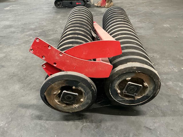 Rol/ex rubberen aandrukrol / packerrol, ca. 4,4 m – ø500 mm – 36 rubberringen (2 × 18) - afbeelding 4 van  10