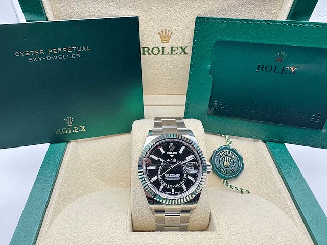 Rolex sky-dweller 336934 | black dial | 2026 | unworn - afbeelding 3 van  8