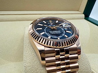Rolex sky-dweller 336935 | blue dial | 2025 | like new | jubilee - afbeelding 10 van  12