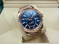 Rolex sky-dweller 336935 | blue dial | 2025 | like new | jubilee - afbeelding 4 van  11