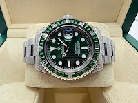 Rolex submariner date | 116610ln | "iced" out natural diamonds | 2017 - afbeelding 1 van  1
