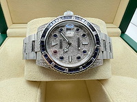 Rolex submariner date 116610ln | iced out with natural diamonds | 2014 - afbeelding 6 van  8
