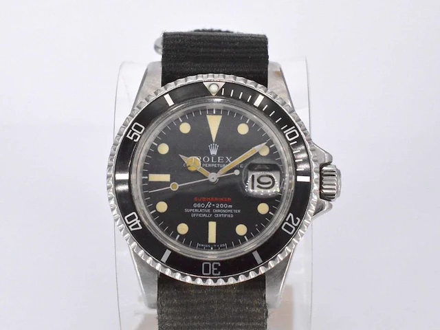 Rolex submariner 'single red' 1972 - afbeelding 4 van  11