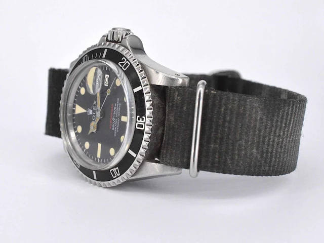 Rolex submariner 'single red' 1972 - afbeelding 8 van  11