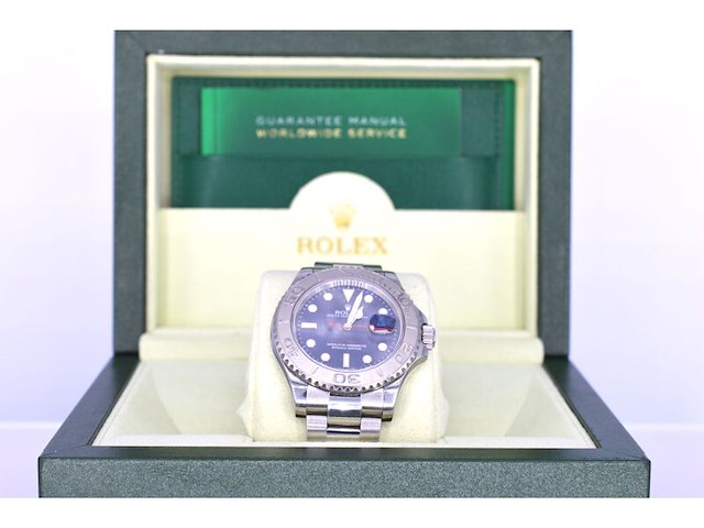 Rolex yacht-master 116622 platinum dial - afbeelding 2 van  7
