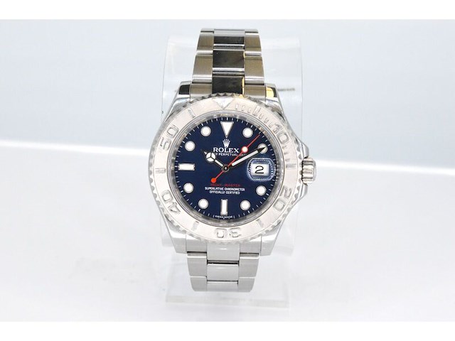 Rolex yacht-master 116622 platinum dial - afbeelding 3 van  7