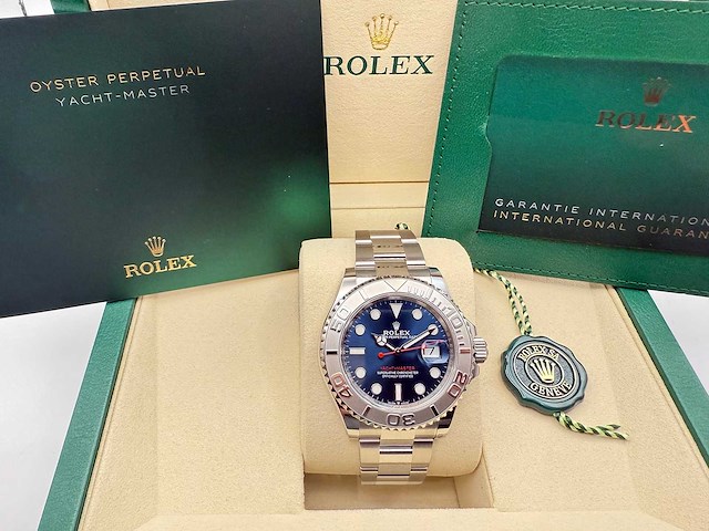 Rolex yacht-master 40 | 126622 | titanium blue | 2026 | unworn - afbeelding 2 van  9