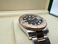 Rolex yachtmaster 37 268621 | black dial | like new | 2024 - afbeelding 8 van  11
