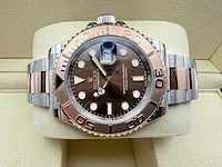 Rolex yachtmaster 40 126621 | chocolate dial | unworn | 2026 - afbeelding 7 van  12
