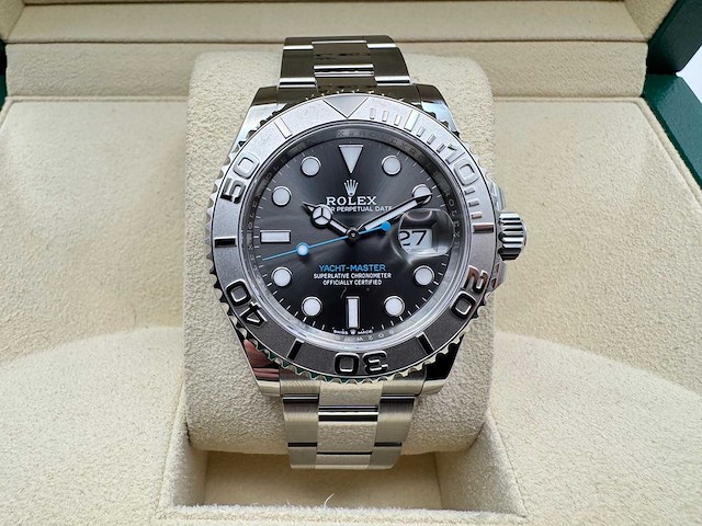 Rolex yachtmaster 40 | rhodium | 126622 | 2026 | unworn - afbeelding 1 van  12