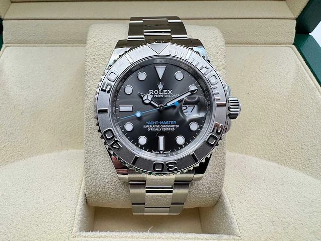 Rolex yachtmaster 40 | rhodium | 126622 | 2026 | unworn - afbeelding 1 van  12