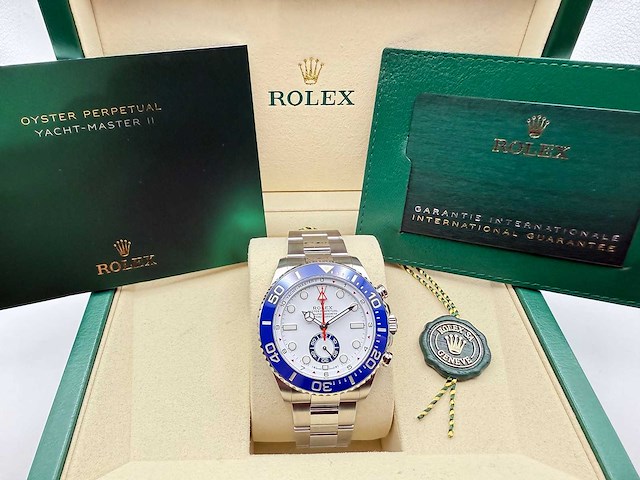 Rolex yachtmaster ii 126680 | 44 mm | white dial | unworn | 2026 - afbeelding 3 van  12