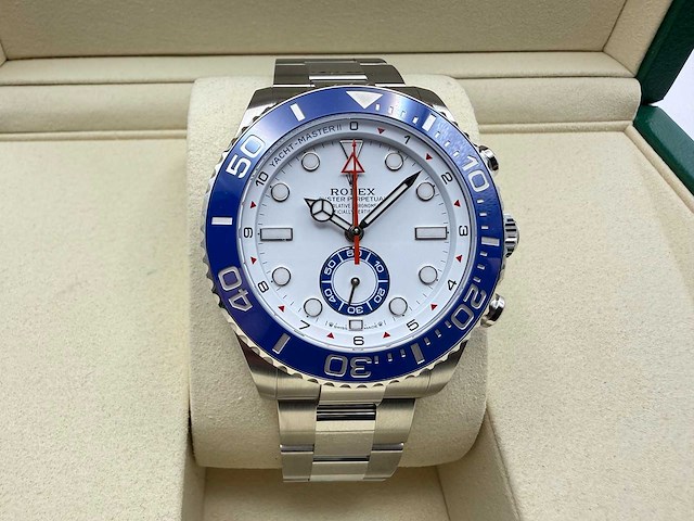 Rolex yachtmaster ii 126680 | 44 mm | white dial | unworn | 2026 - afbeelding 1 van  12