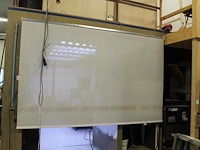 Rolgordijn met breedte 290 cm en hoogte 180 cm.