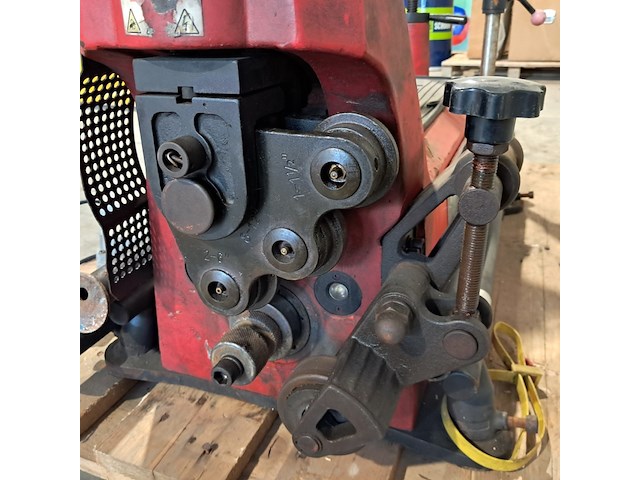 Rolgroefapparaat 2-12" 230v op onderstel rothenberger, ro groover 2-12" hydraulic, bouwjaar 2020 - afbeelding 4 van  16