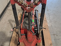 Rolgroefapparaat 2-12" 230v op onderstel rothenberger, ro groover 2-12" hydraulic, bouwjaar 2020 - afbeelding 9 van  16
