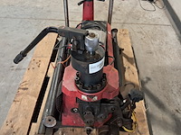 Rolgroefapparaat 2-12" 230v op onderstel rothenberger, ro groover 2-12" hydraulic, bouwjaar 2020 - afbeelding 10 van  16