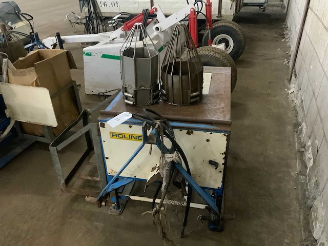 Rolinet gedragen hydraulische ingaasmachine - afbeelding 4 van  5