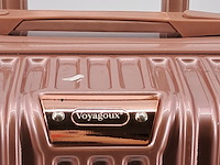 Rolkoffer, voyagoux, roze - afbeelding 7 van  11