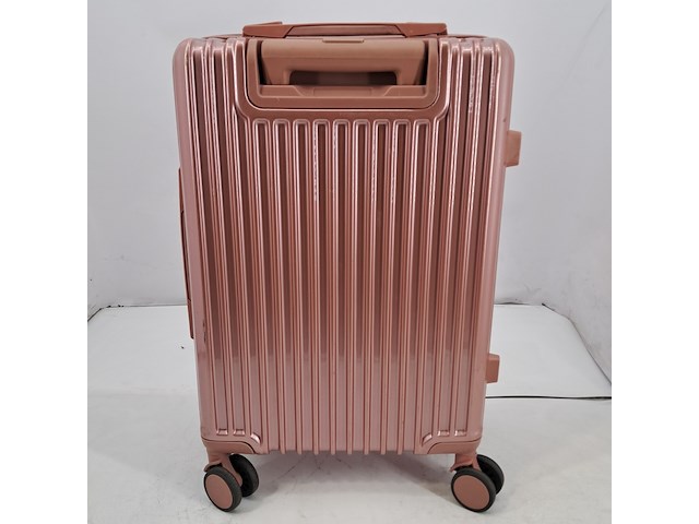 Rolkoffer, voyagoux, roze - afbeelding 8 van  11