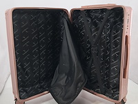 Rolkoffer, voyagoux, roze - afbeelding 11 van  11