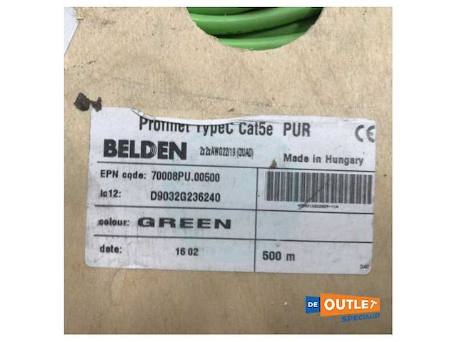 Roll called 70008pu.00305 cat5 network cable 500 meters - afbeelding 4 van  5